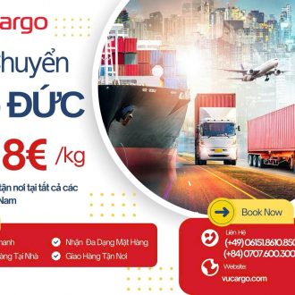Vận chuyển đường bay Việt - Đức - EU