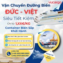 Vận chuyển đường biển Đức, Châu Âu - Việt Nam
